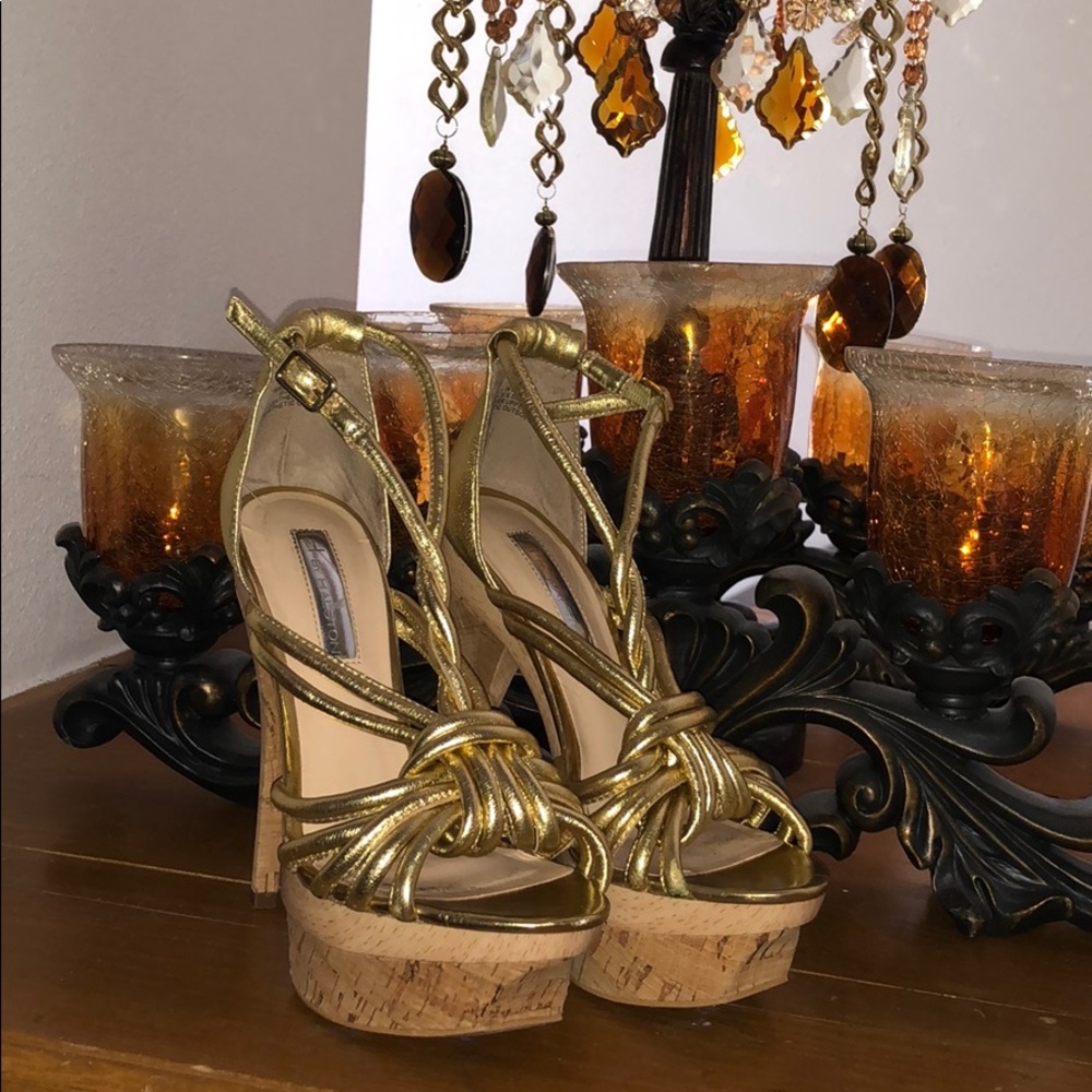 Stunning wooden heels